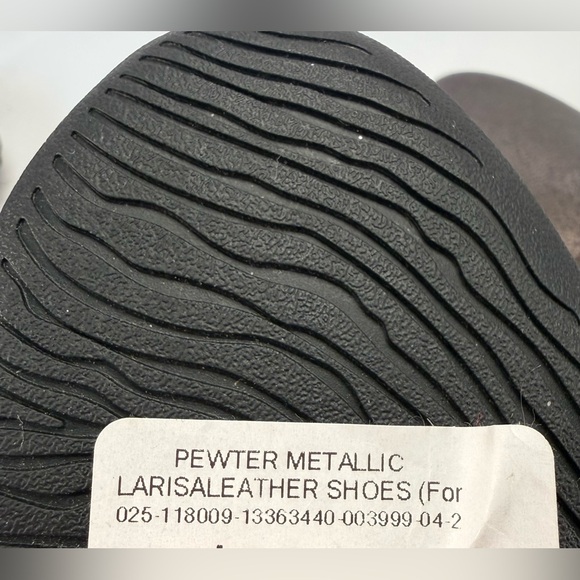 NWT Dansko Larisa women’s slip on Metallic pewter Flats size 6 - Picture 14 of 14